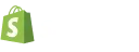 Shopify logo: green shopping bag with white 