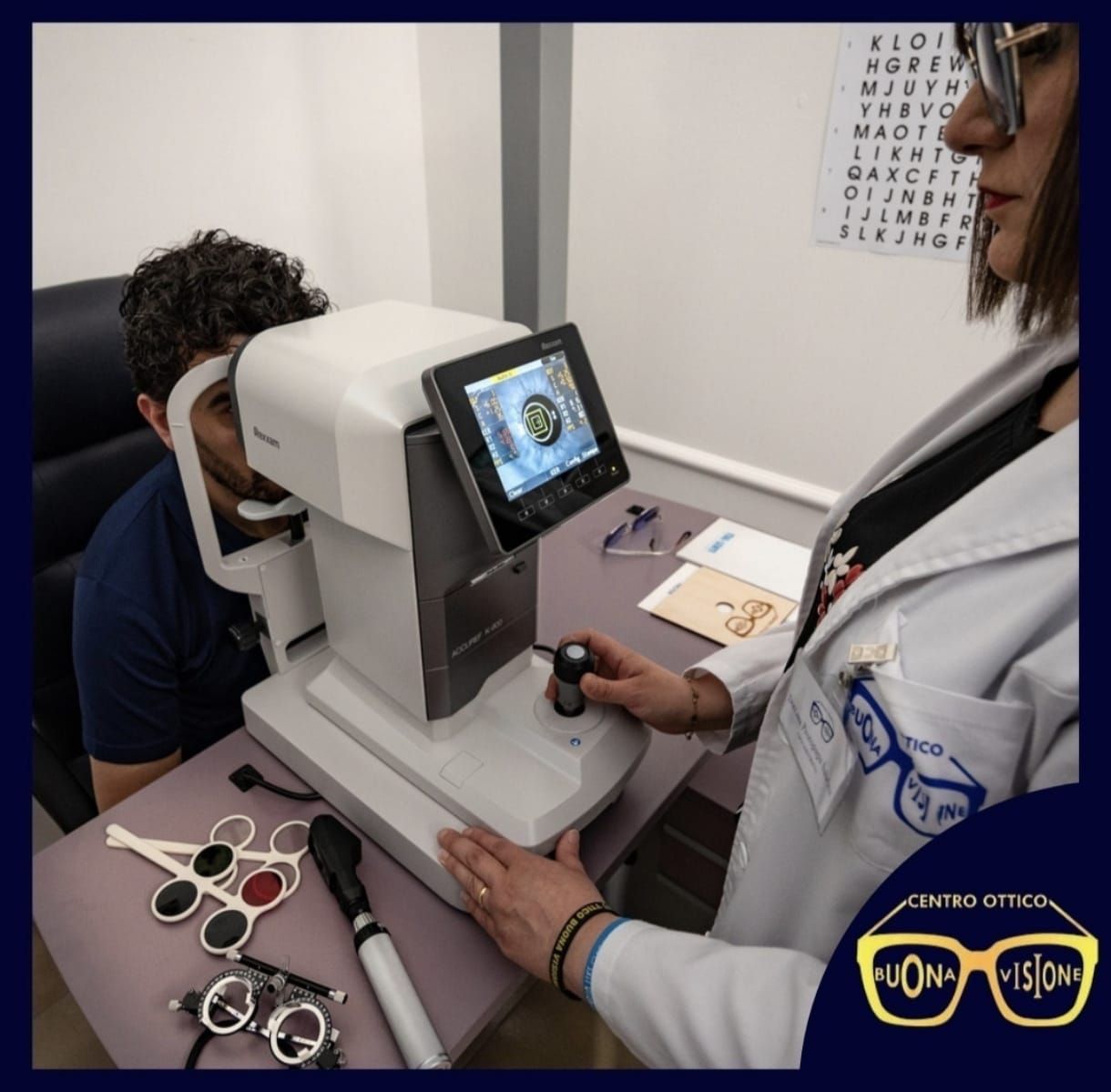 Controllo della vista Ottica Sauda