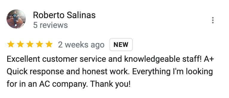 Roberto salinas is a customer service and knowledgeable staff.