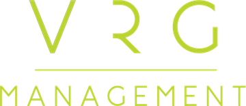 The logo for vrg management