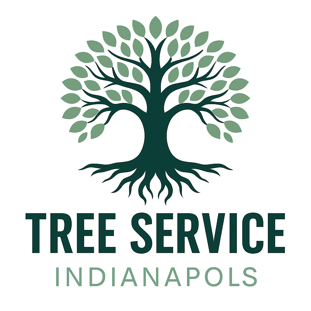 tree service indianapolis icon logo