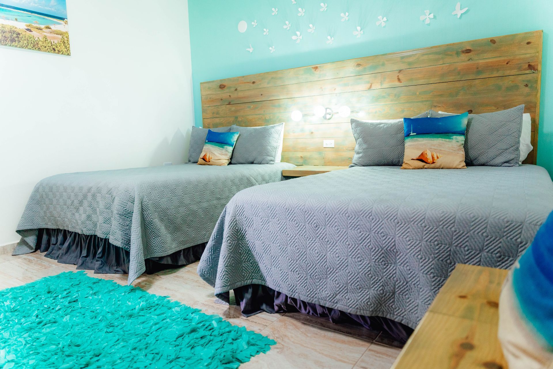 Camas del apartarmento que se llama Occean 
