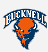 A logo for the bucknell bison basketball team