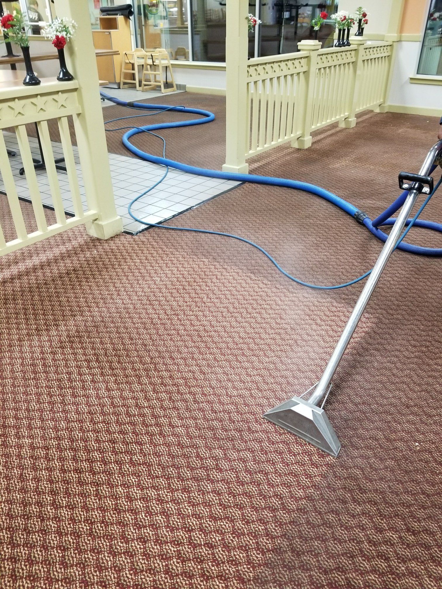 Restaurant carpet cleaning