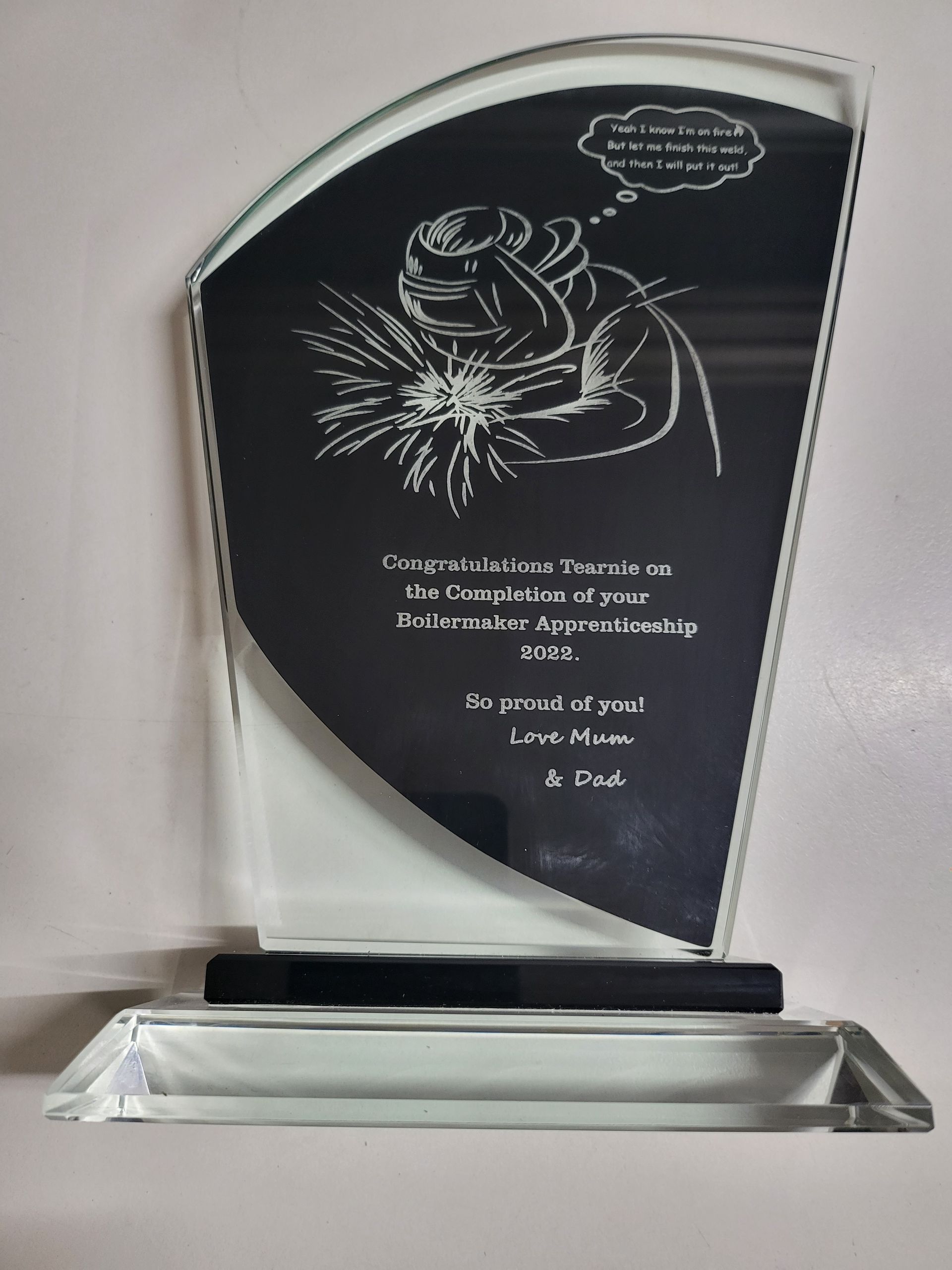 A Group of Trophies on Top of a Table — Ace Wholesale Trophies & Engraving In Proserpine, QLD