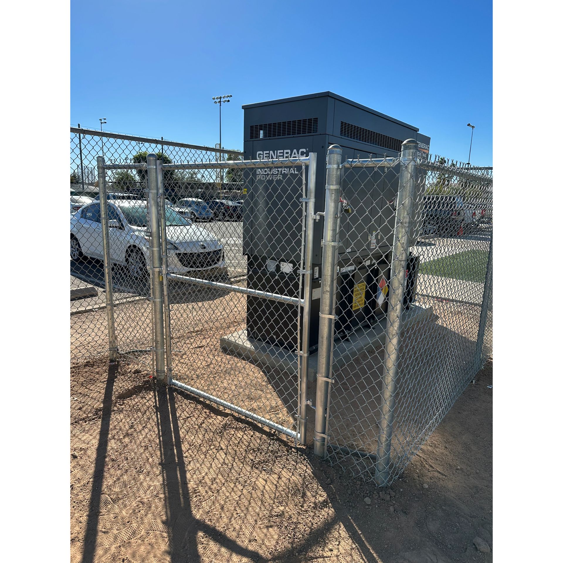 Gray Metal Fence New - Perris, CA - Good Fence
