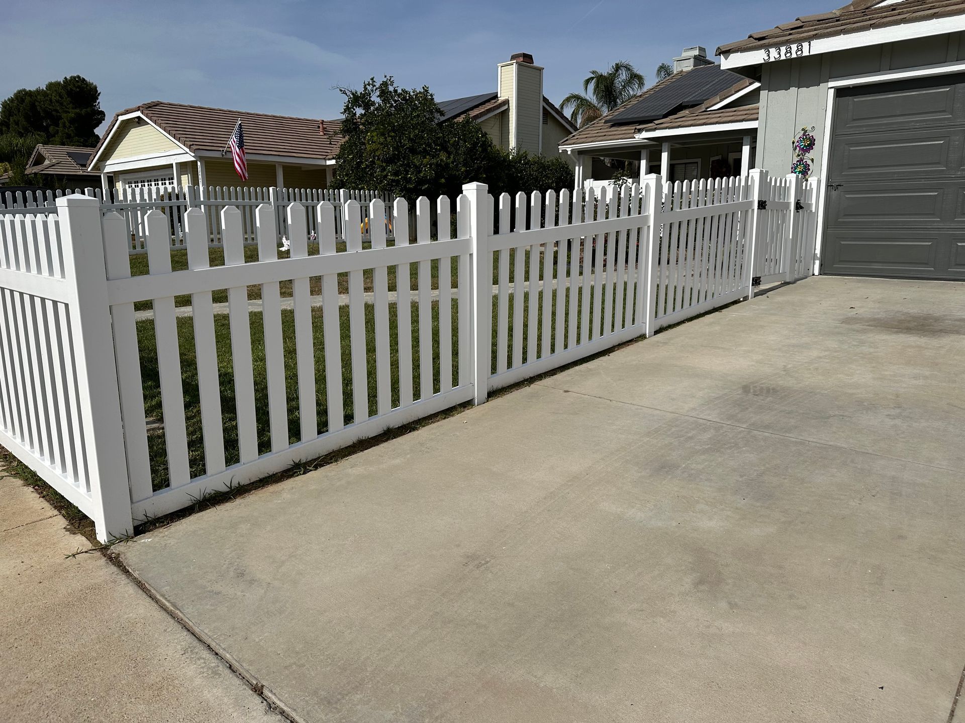 Client Big House with Fence - Perris, CA - Good Fence