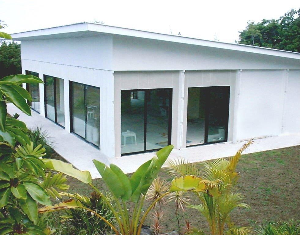 Multiple-Wide Office and Custom Space with multiple window installations and slant roof