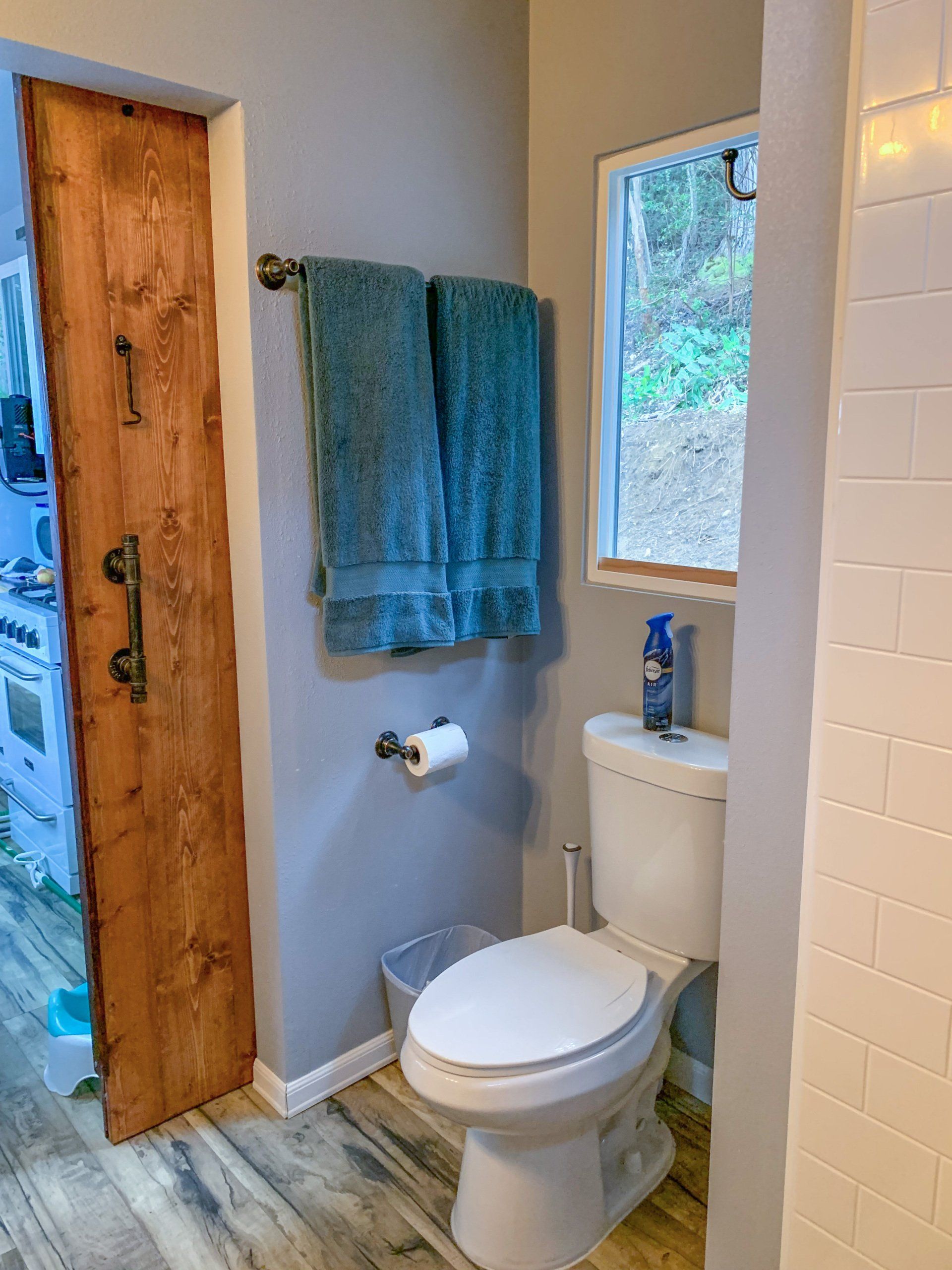 Custom Shipping Container Interior with toilet