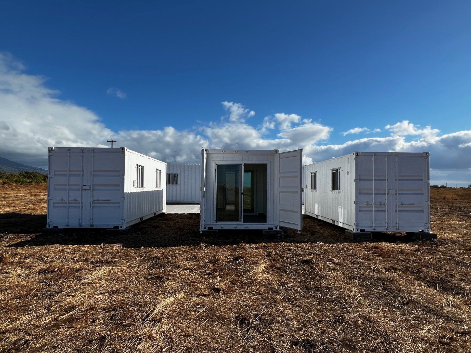 BayWe r.e. Solar + Storage Project showing offices on location