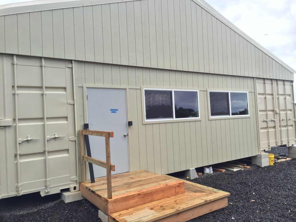 Multiple-Wide Office and Custom Space with custom deck entrance