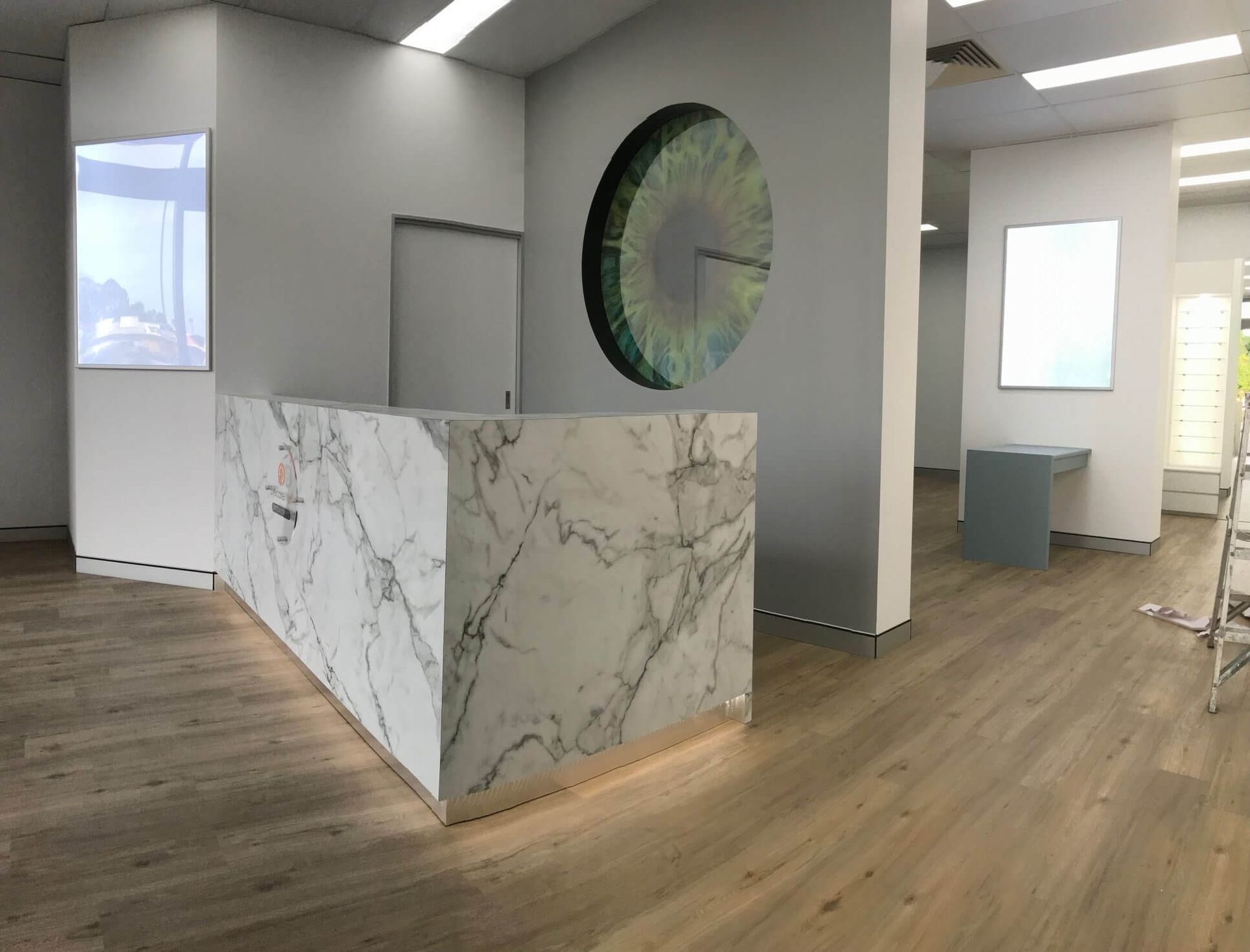 There is a Marble Counter in the Middle of the Room — GC Joinery in Sunshine Acres, QLD