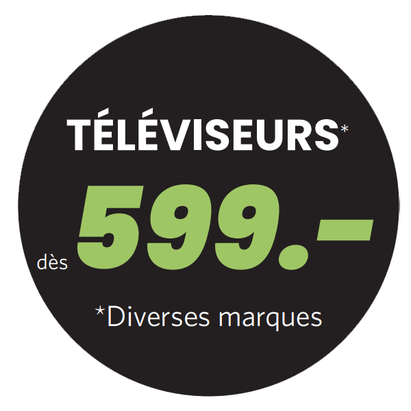 téléviseurs à Lausanne