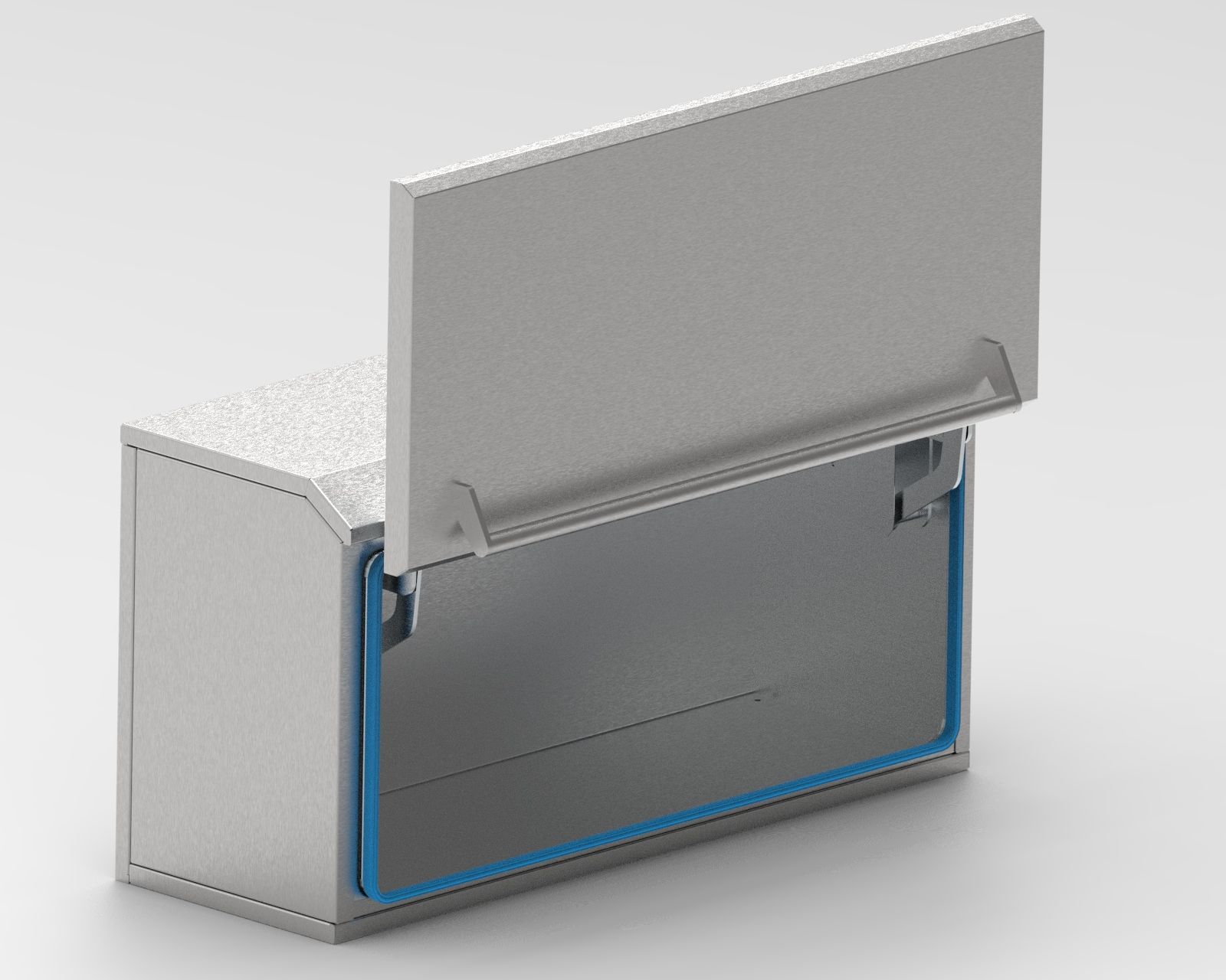 Doppelwandigen Edelstahlgehäuse mit isolierung