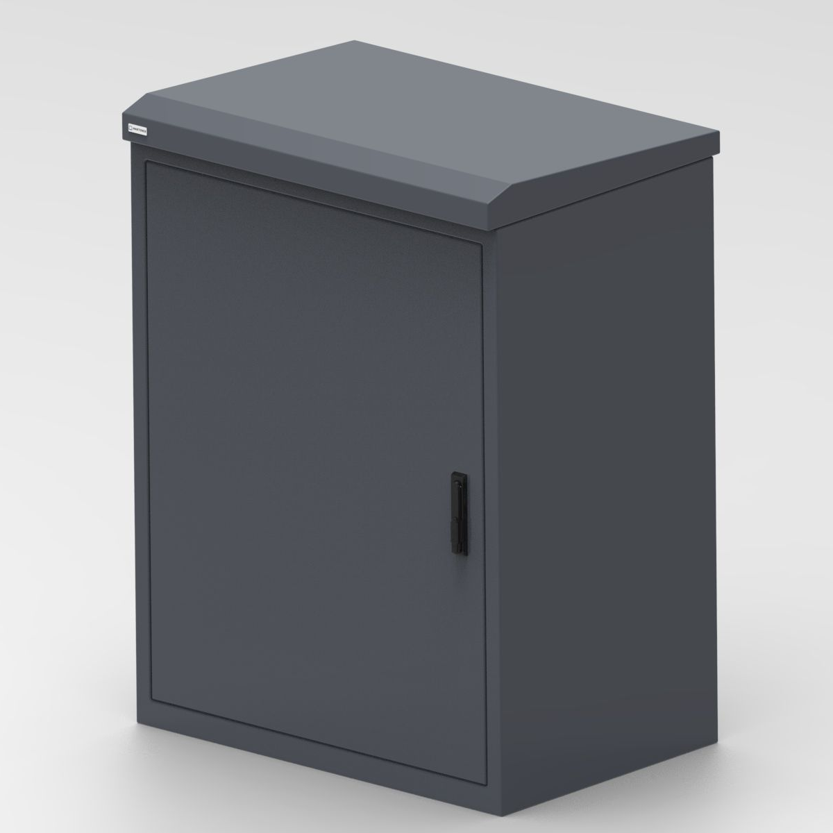 Edelstahl-Straßenkasten mit verstärkter Tür und Schließsystem