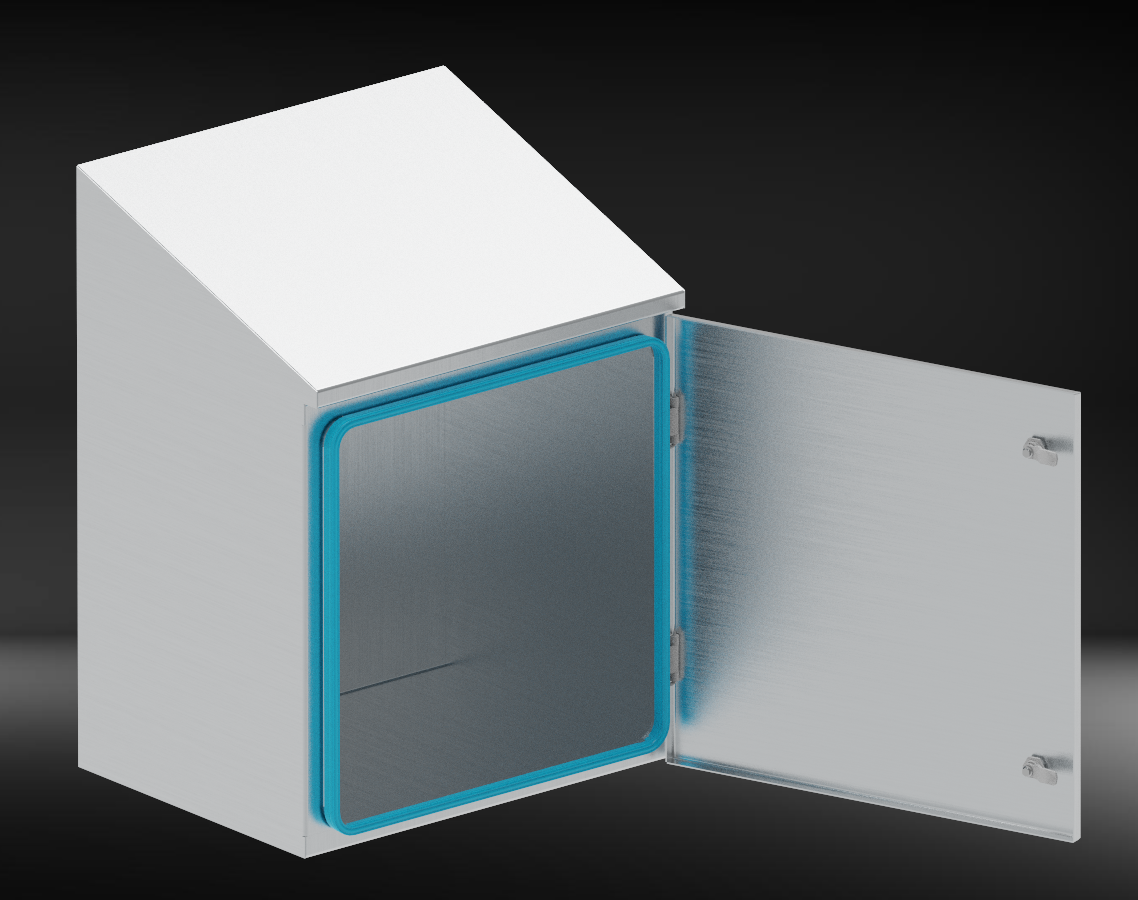 Edelstahlschrank WallBox zur Wandmontage – robust, leicht zu reinigen und dicht