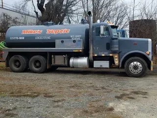 Owner's Septic Truck — Leicester, NC — Mike Septic Tank Services Owner's Septic Truck — Leicester, NC — Mike Septic Tank Services