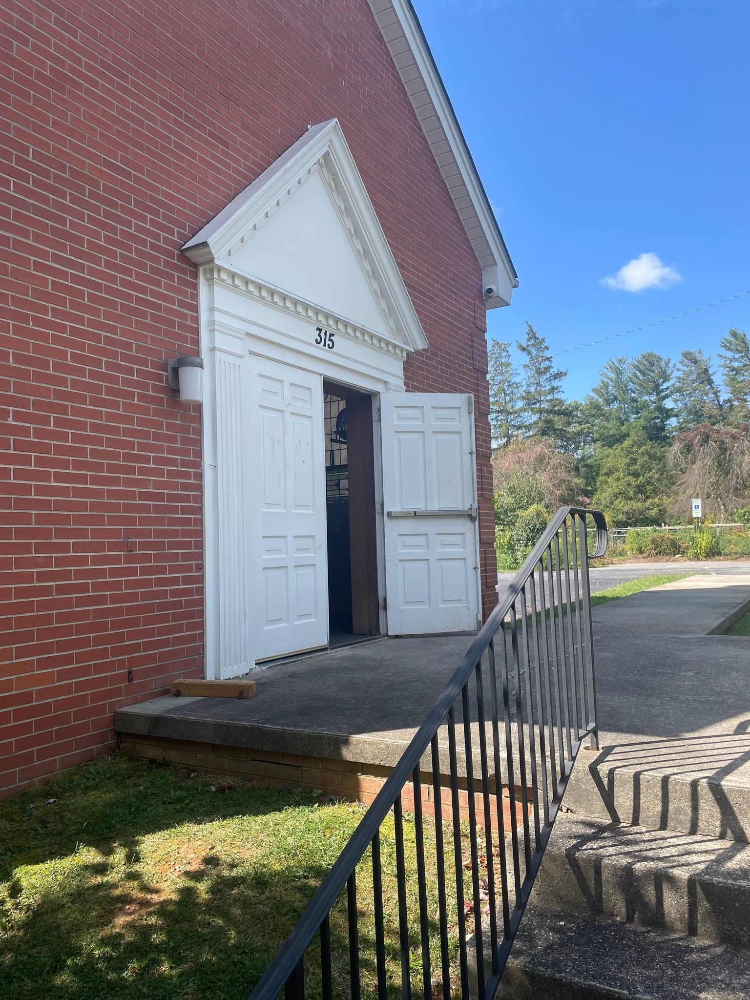 Asheville Swing Night Entrance