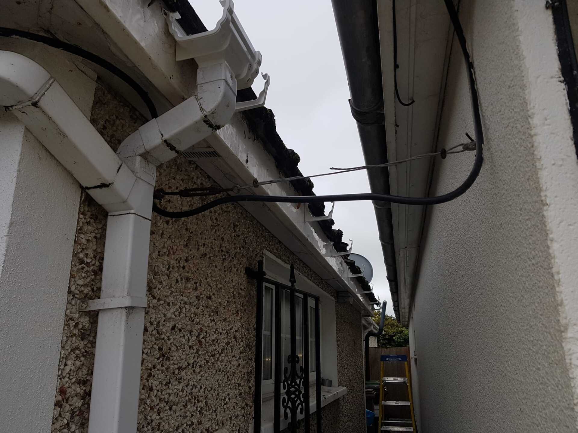 New Gutter and PVC Facia Installation