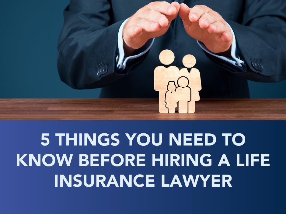 Man’s hands shielding a wooden family cutout. Text: 