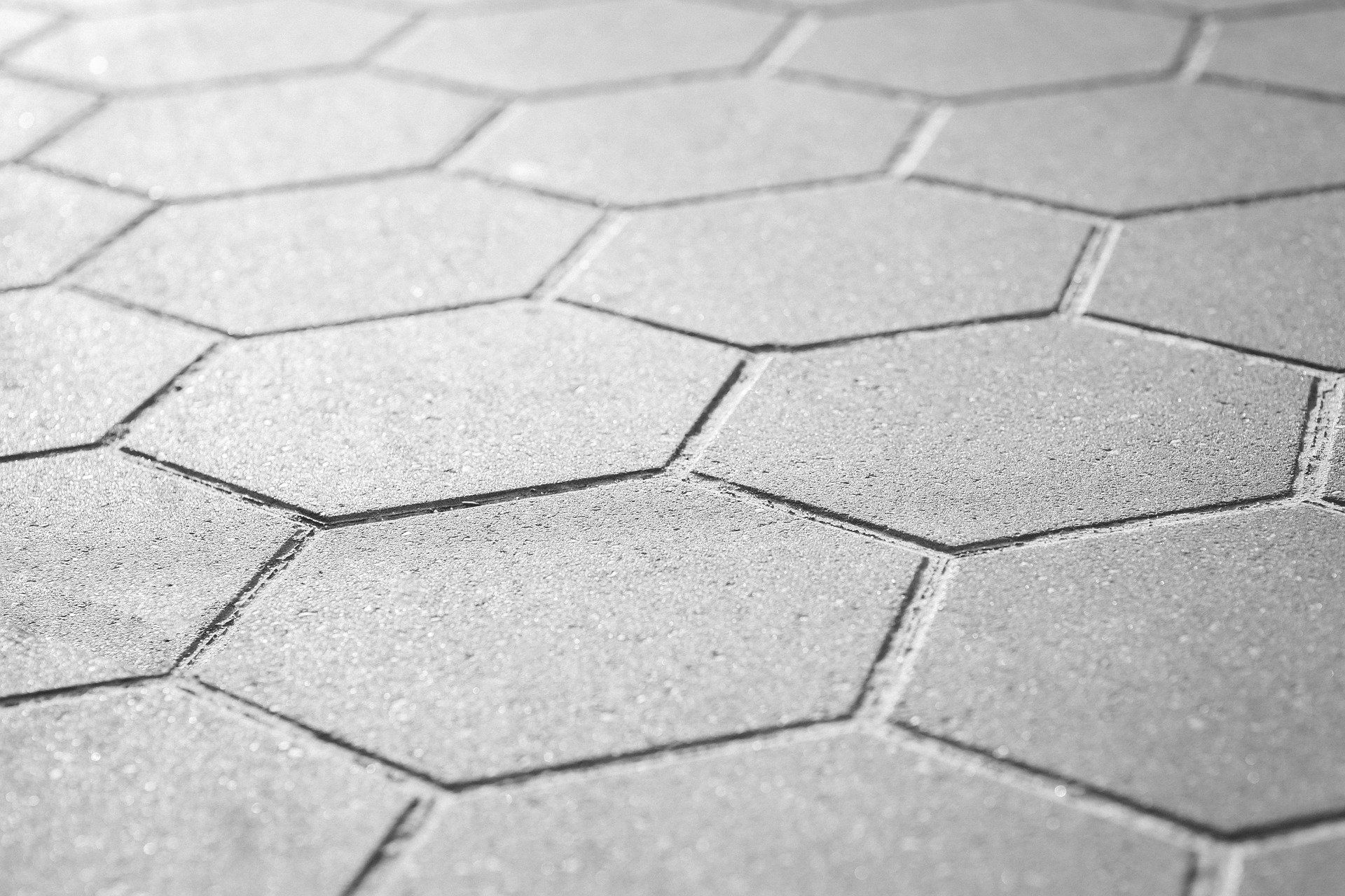 Stamped concrete pattern