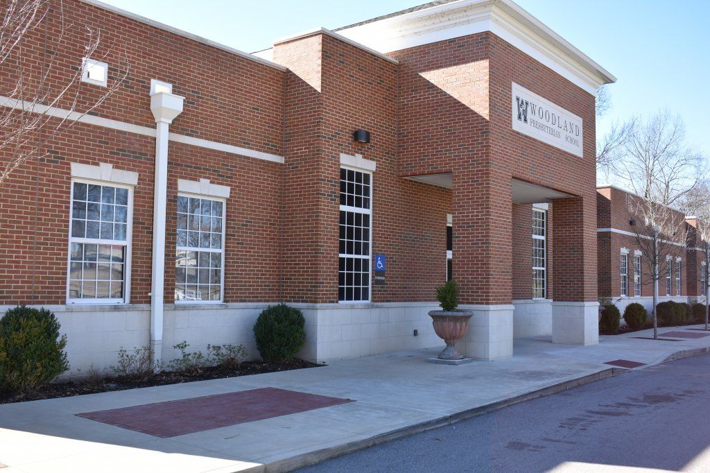 Commercial Masonry — Woodland Presbyterian Entrance in Bartlett, TN