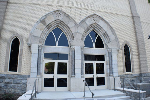 CMU — Front Door in Bartlett, TN