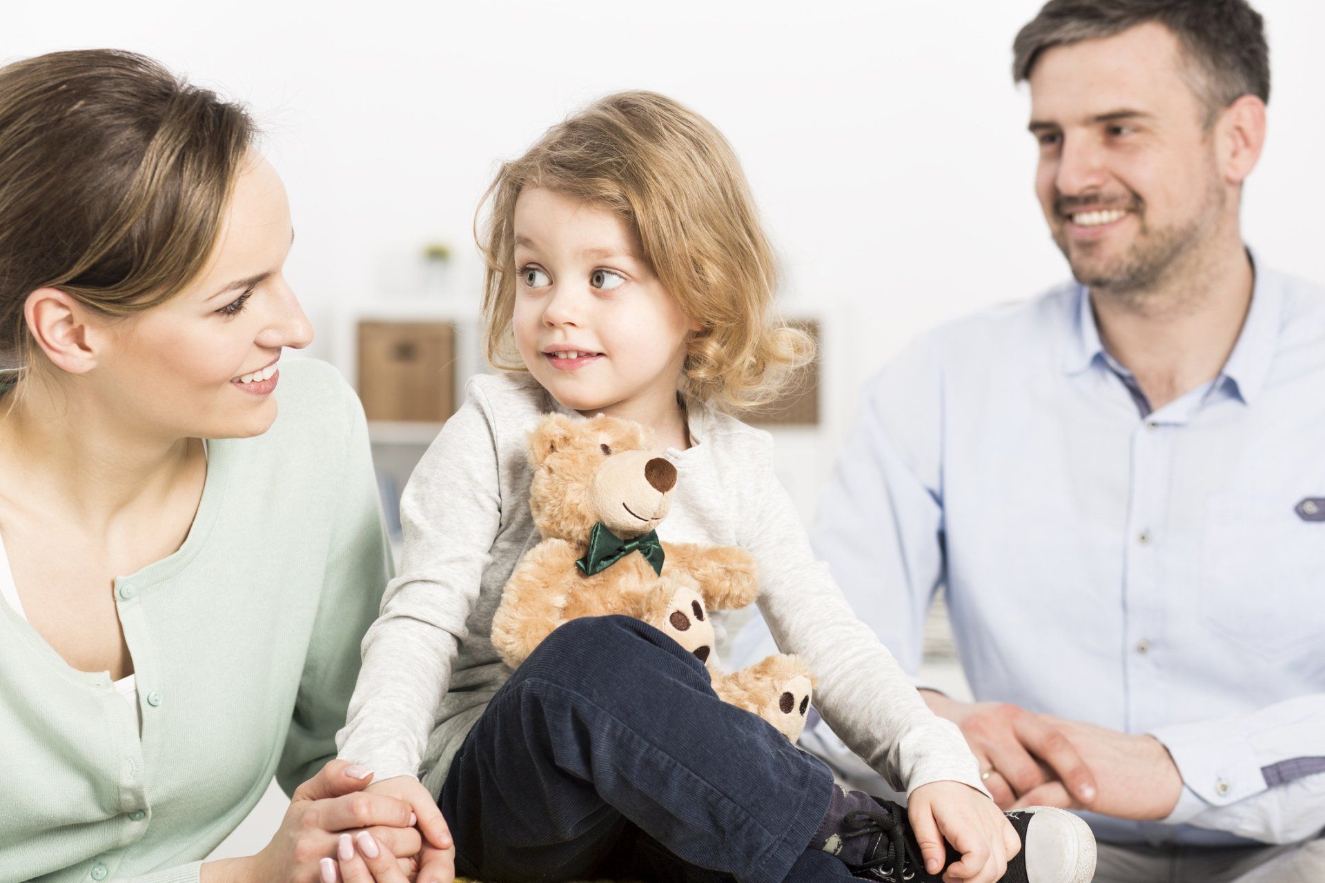 Husband And Wife With Their Child — Hialeah-Miami & Fort Myers, FL — Del Pino Law Firm
