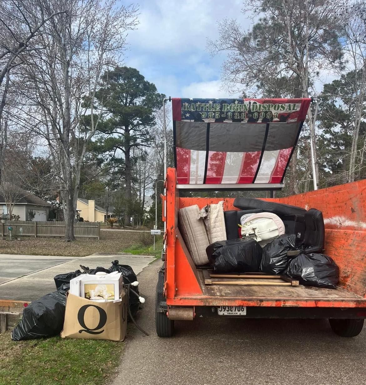 junk removal services in Covington, LA