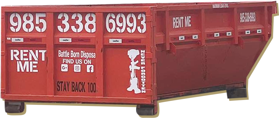 Battle Born Disposal dumpster