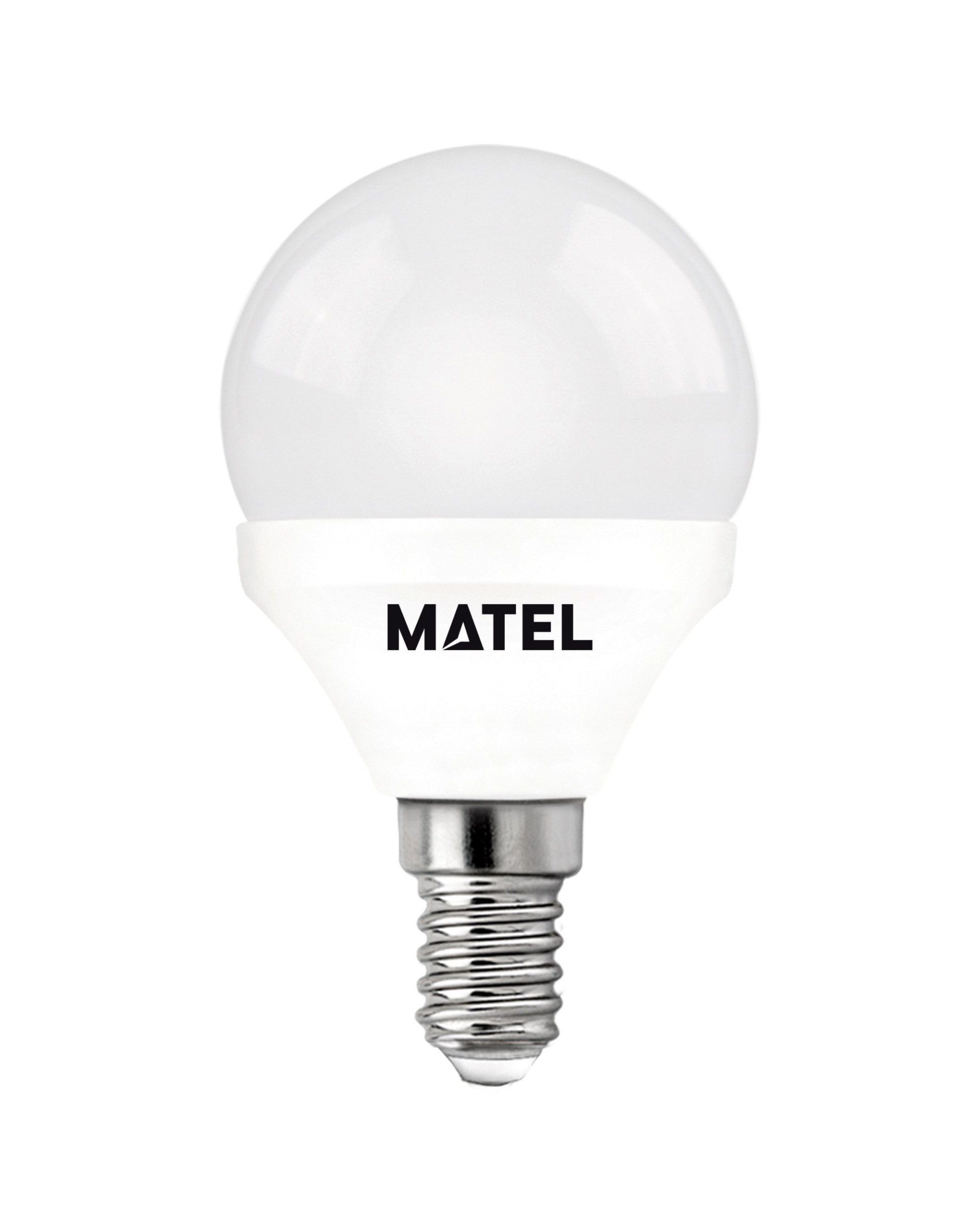 Bombilla Led Esférica E14 7w Cálida
