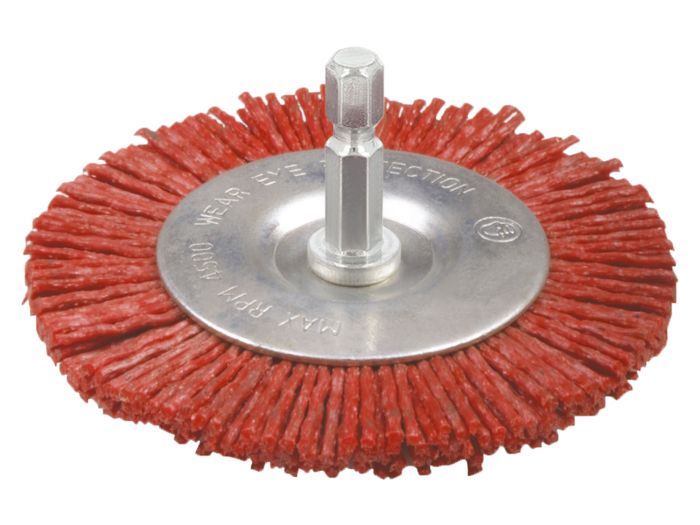 Cepillo circular de nylón