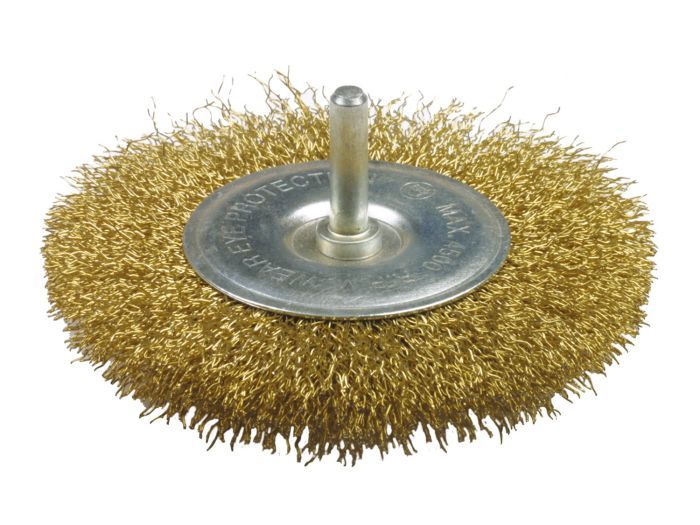 Cepillo circular de acero