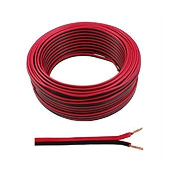 Cable Sonido Rojo y Negro