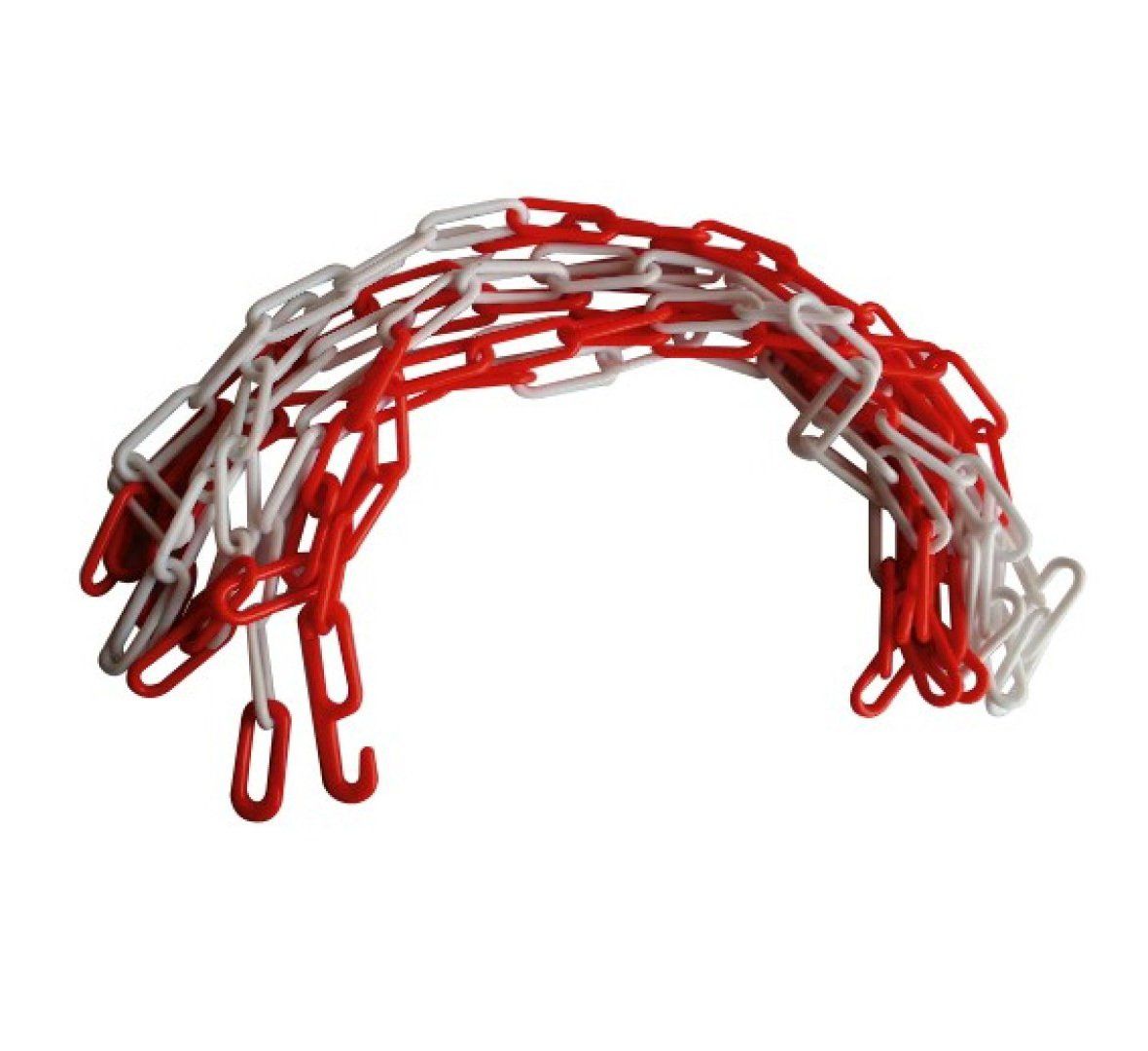 Cadena Plástico Blanca/Roja