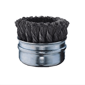 Cepillo Vaso Metálico con Rosca