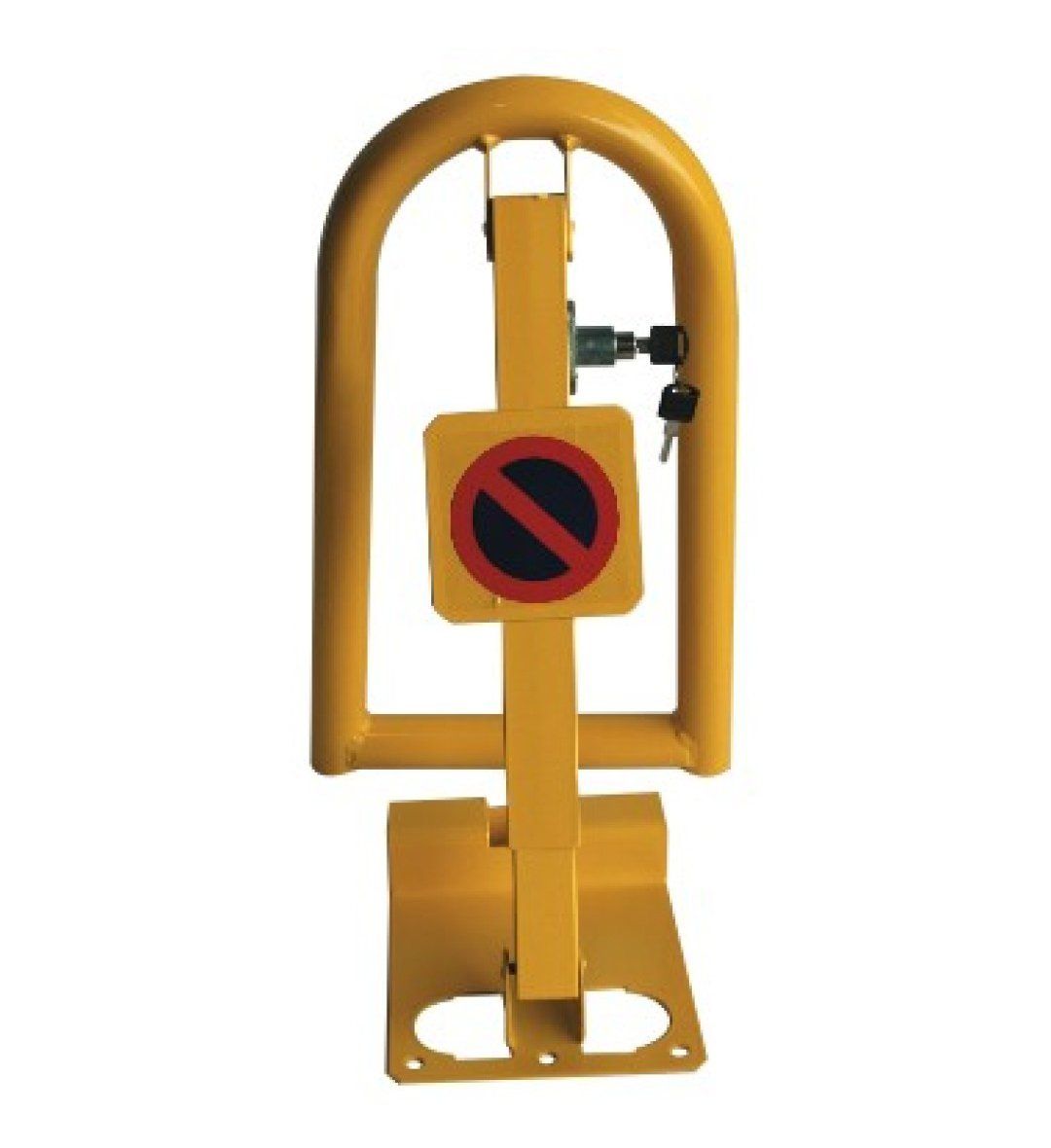 Barrera Cepo Parking con Cerradura