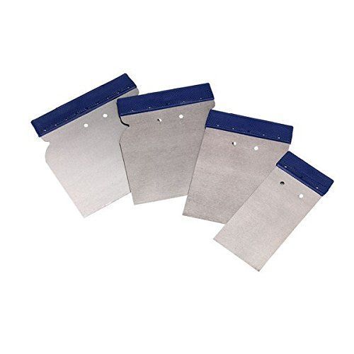 Juego de 4 Espátulas para Carrocero