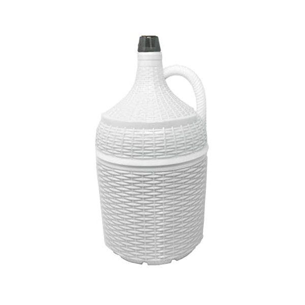 Garrafón Vidrio Forrado Plástico