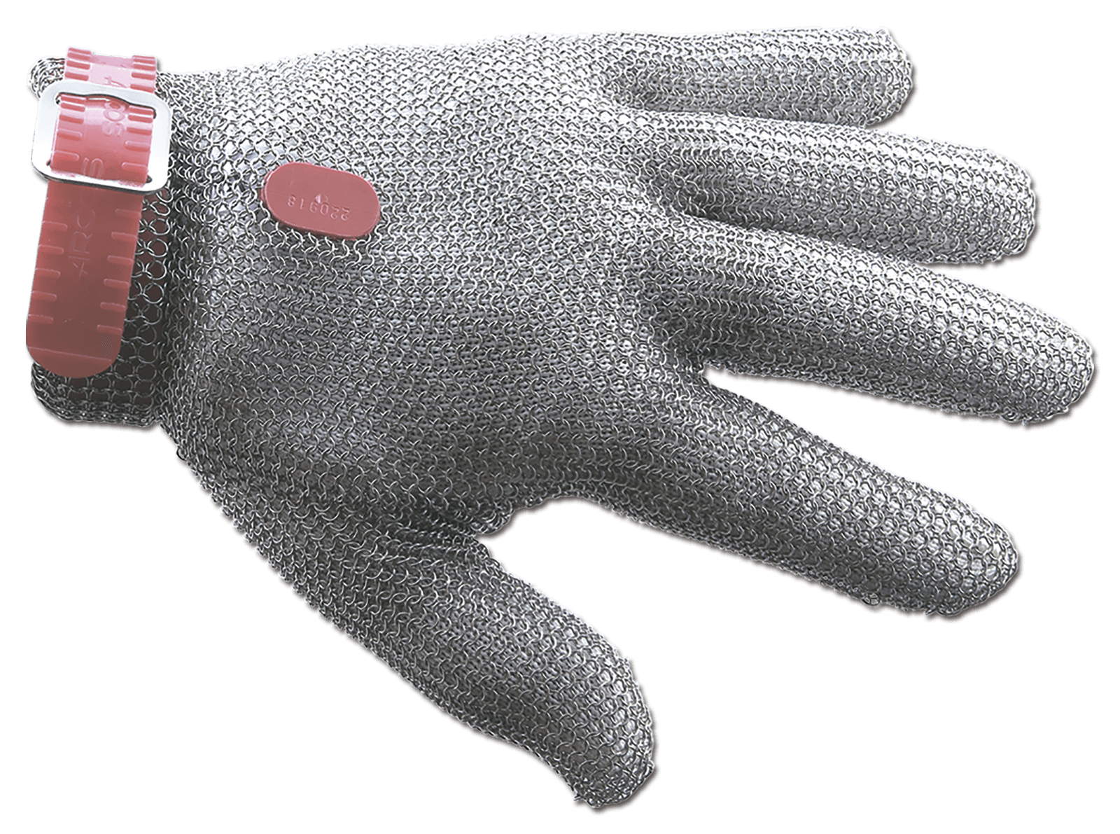 Guante protección, guante malla