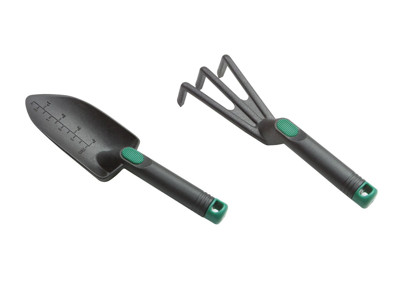 Kit de jardinería en nylón negro