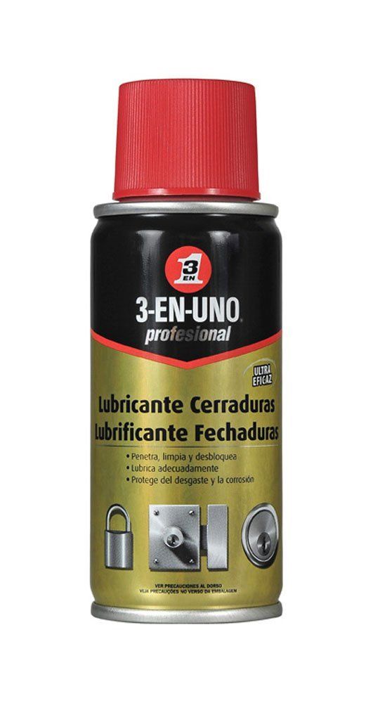 Lubricante de Cerraduras 3 en 1 Profesional