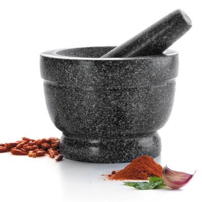 Mortero con Mano de Granito