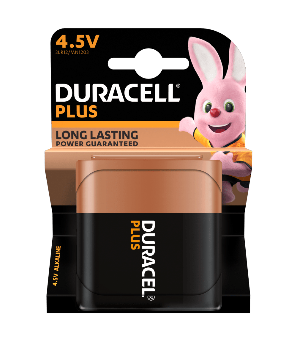 Pila Alcalina Duracell Plus 4,5 V