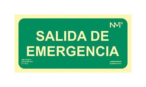 Salida de Emergencia