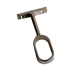 Soporte Barra Oval Cromado