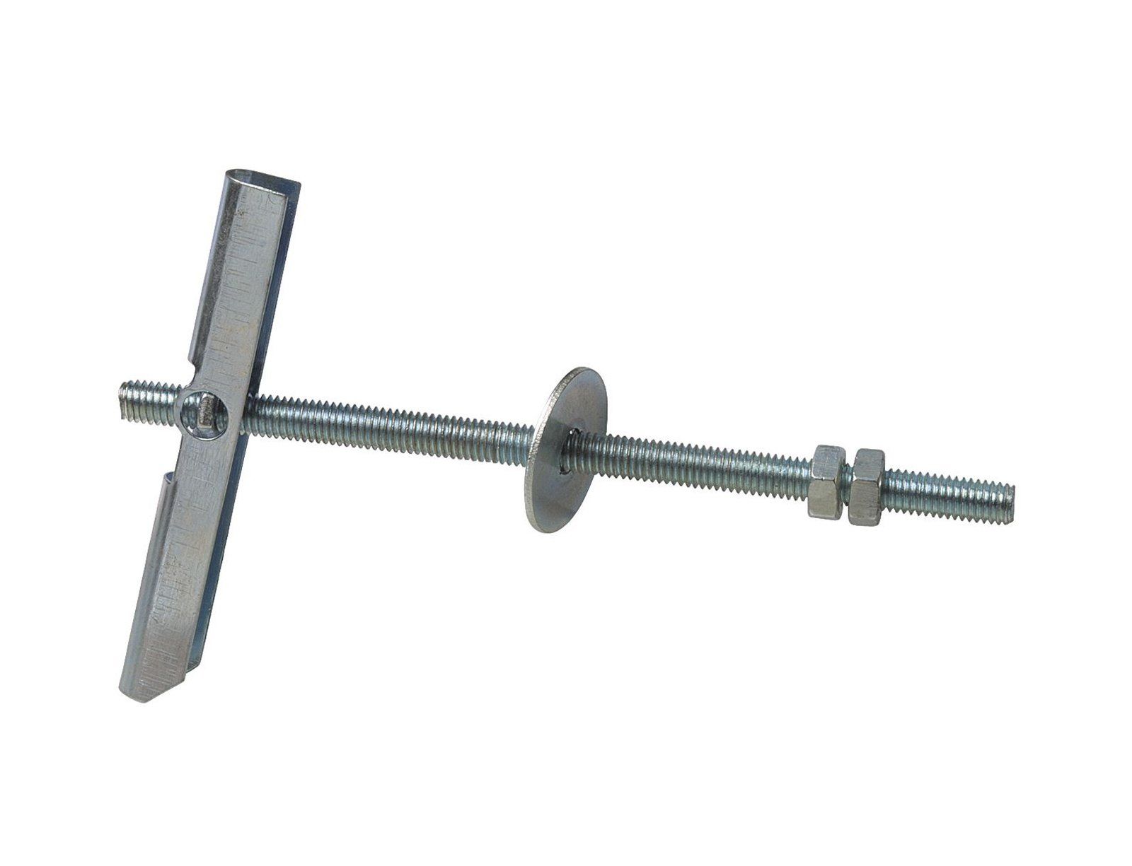 Taco basculante de acero con espiga