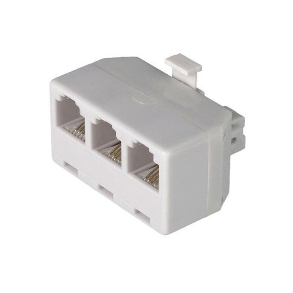 Adaptador Teléfono Triple