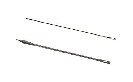 Aguja Saquera Recta y Curva