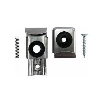 grapa de espejo graduable inox con muelle